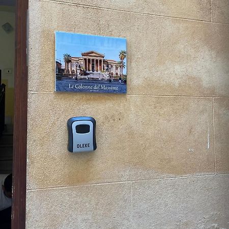 Le Colonne Del Massimo Apartment 팔레르모 외부 사진