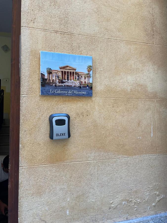 Le Colonne Del Massimo Apartment 팔레르모 외부 사진